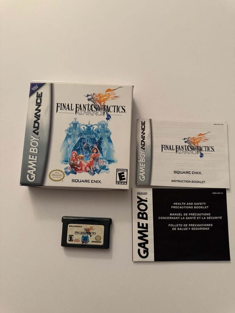 Final Fantasy Tactics Advance Game Boy Advance GBA Complete in Box CIB
